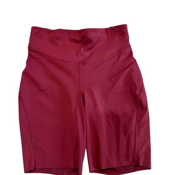 Lululemon Base Pace High-Rise Short 8" Ribbed Nulux Black Women's Size 6 - Picture 3 of 10